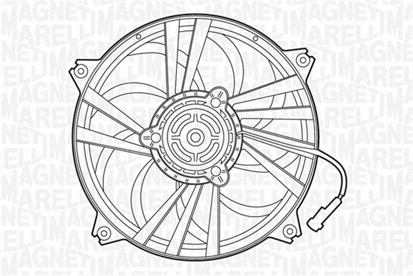 MAGNETI MARELLI Ventilaator,mootorijahutus 069422288010